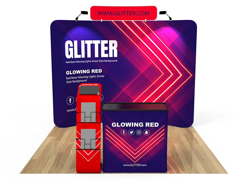 10x10 Custom Booth 18 – product view 1