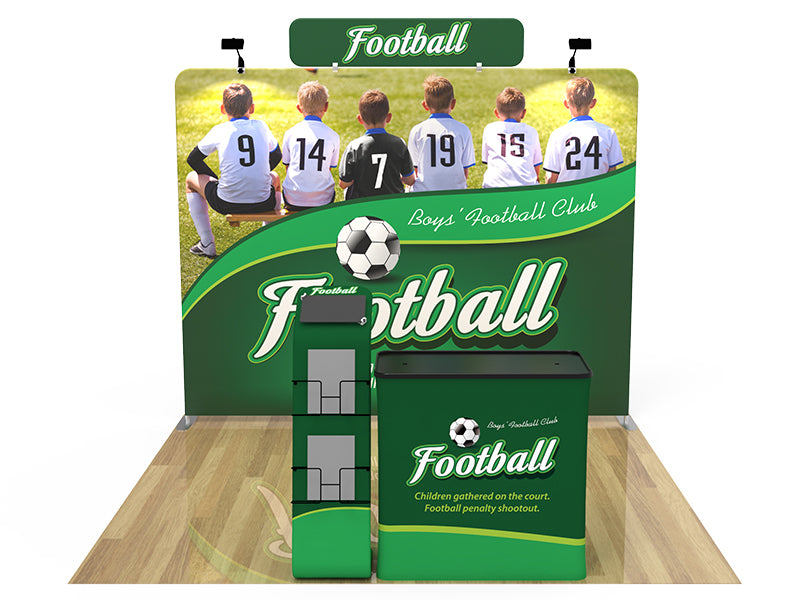 10x10 Custom Booth 19 – product view 1