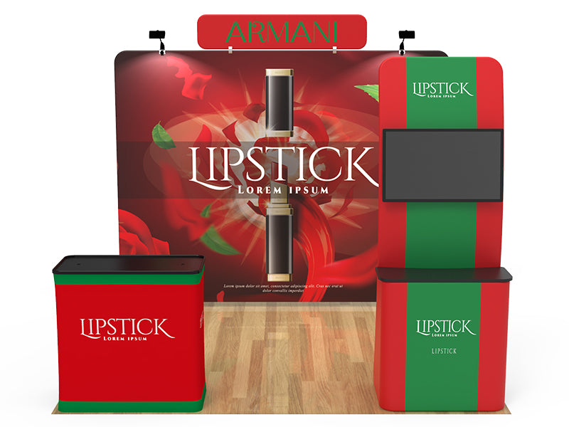 10x10 Custom Booth 27 – product view 1