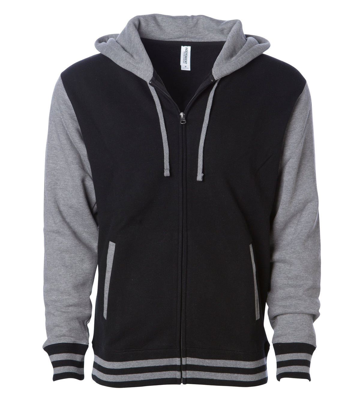 Unisex Heavyweight Varsity Zip Hood – product view 1