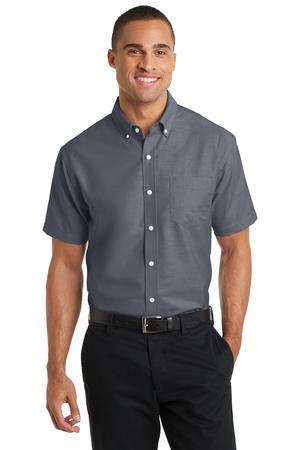 Port Authority® Short Sleeve SuperPro™ Oxford Shirt. S659 – product view 1