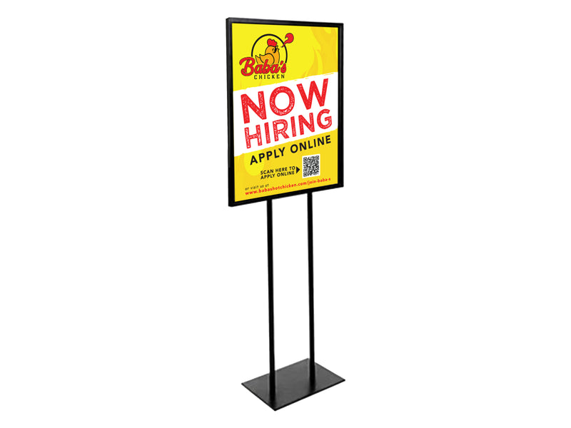 Floor Poster Stand – product view 1