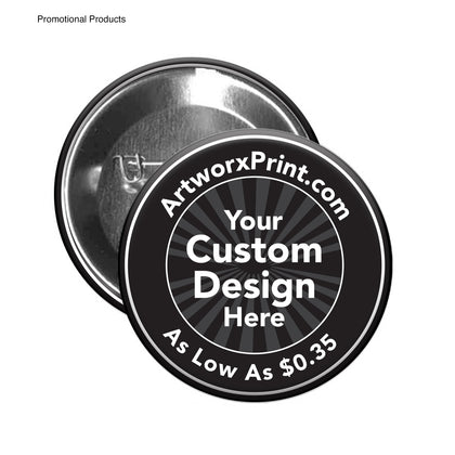 Pin Back Buttons