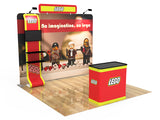 10x10 Custom Booth 17