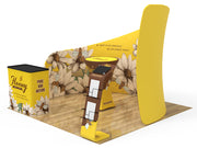 10x10 Custom Booth L – product view 3