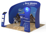 10x10 Custom Booth 9