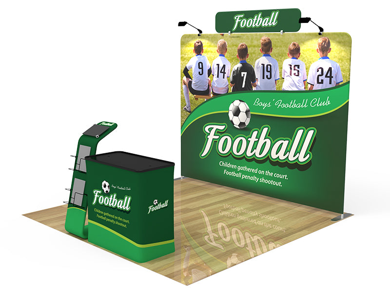 10x10 Custom Booth 19