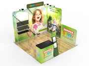 10x10 Custom Booth O – product view 2