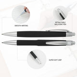 1.0mm Midpoint Comfort Grip Ballpoint Pen With Black/Blue Ink