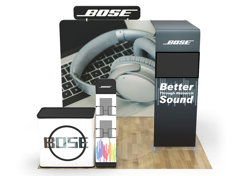 10x10 Custom Booth M – product view 1