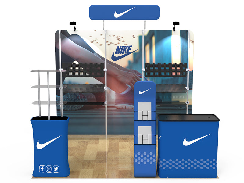 10x10 Custom Booth E – product view 1
