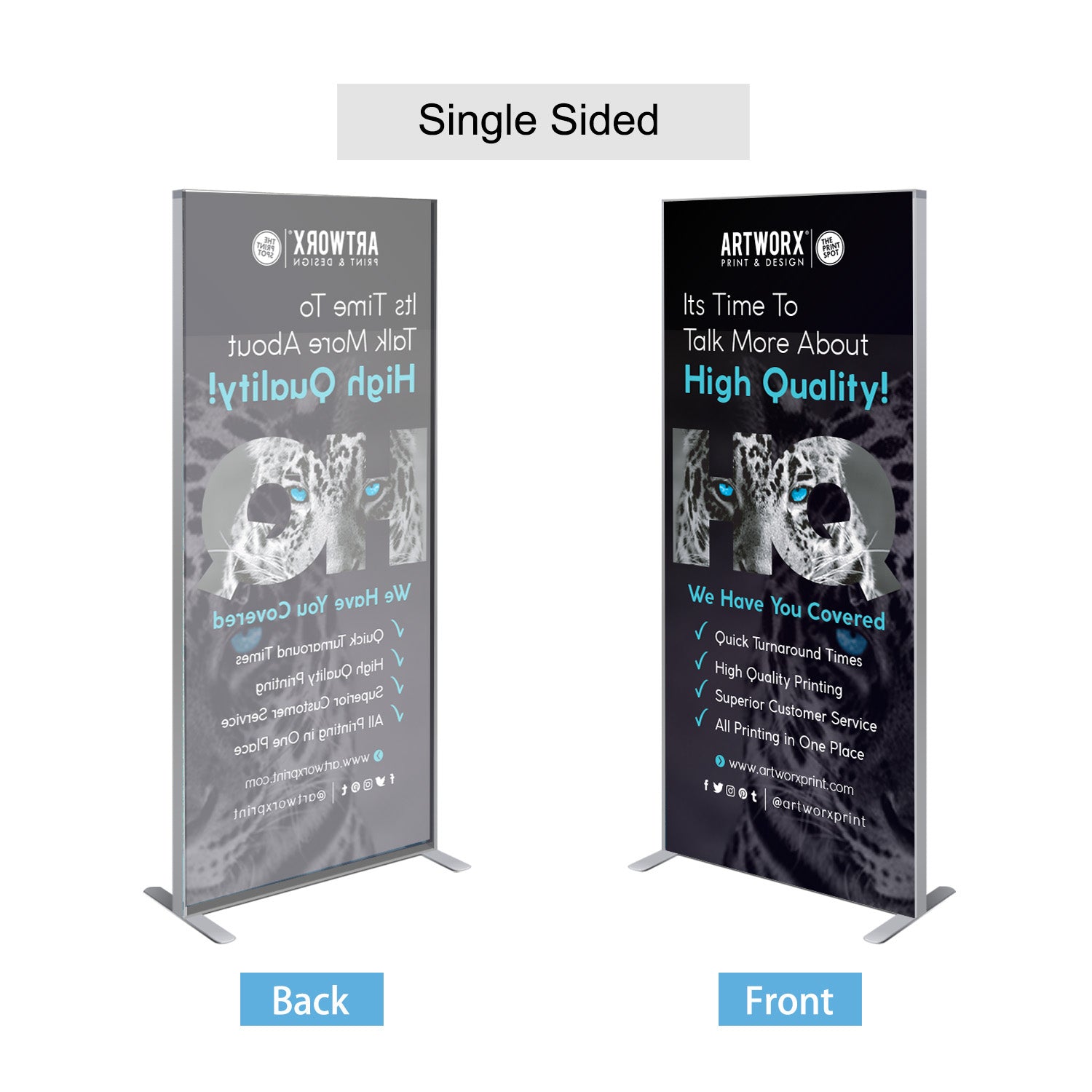 3ft Backlit Fabric Stand