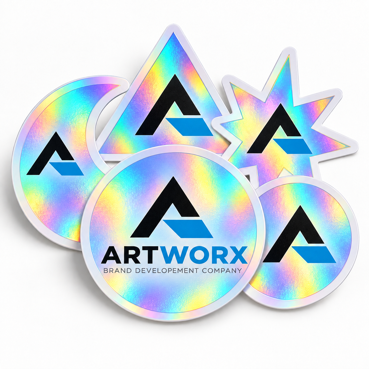 Holographic Stickers – product view 1