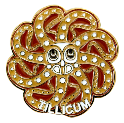 Custom Die Struck Soft Enamel Pin (1/2") – product view 1