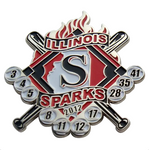 Custom Die Struck Soft Enamel Pin (1/2")