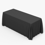 6ft or 8ft Solid Color Throw with No Print – product view 1