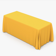 6ft or 8ft Solid Color Throw with No Print – product view 4
