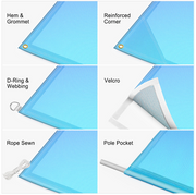 Outdoor Mesh Banners – product view 3