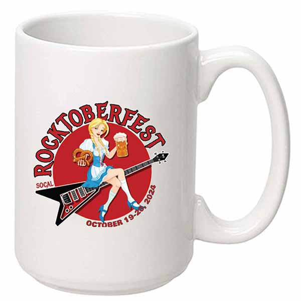 OpusLine MC1015WT 15 oz El Grande Mug – White