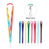 3/4" Full Color Dye Sublimated Lanyard