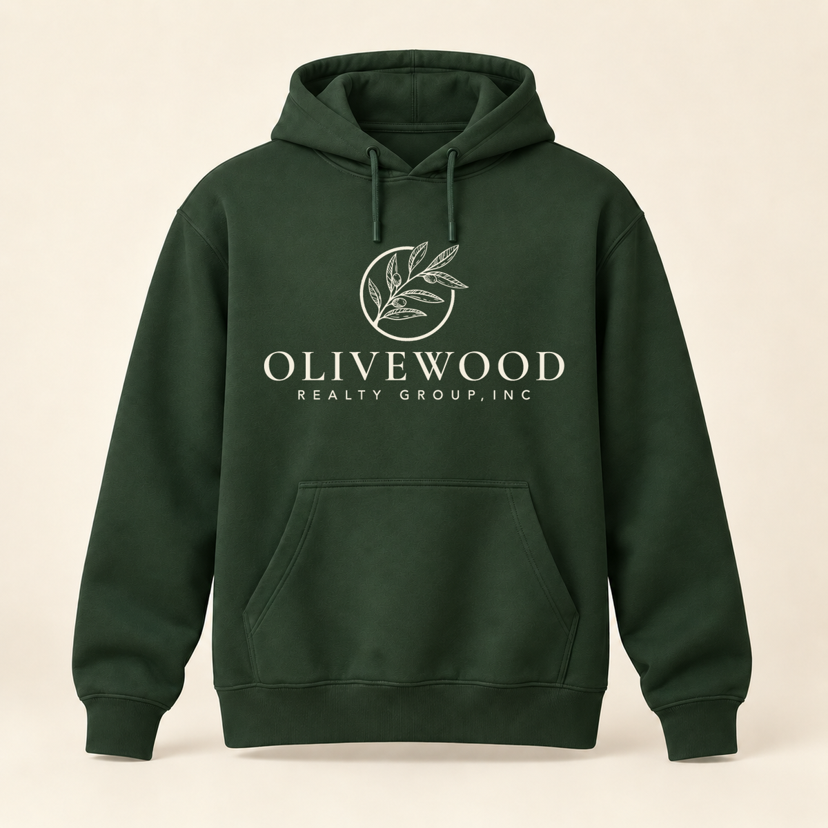 Olivewood Realty official logo hoodie