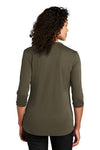 LK750 Port Authority ® Ladies UV Choice Pique Henley