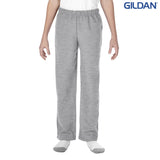 Gildan Heavy Blend Youth Open Bottom Sweatpants