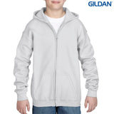 Gildan Heavy Blend Youth Full Zip Hooded Sweatshirt