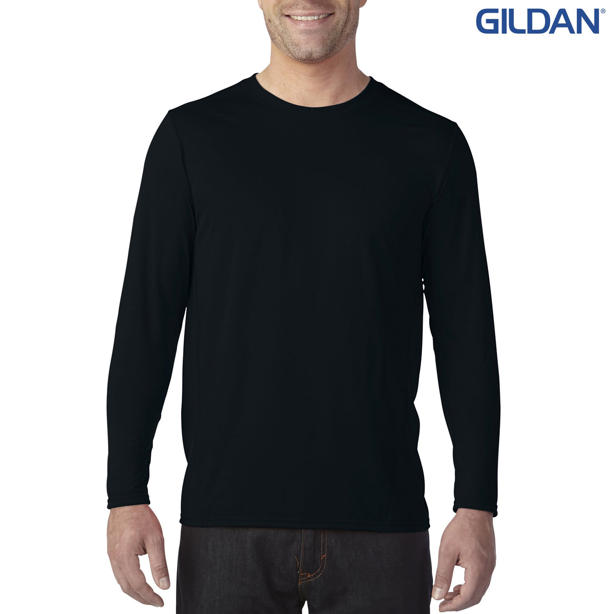 Gildan Performance Adult Long Sleeve Tech T-Shirt – product view 1