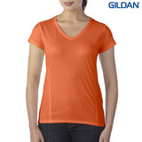 Gildan Performance Ladies’ V-Neck Tech T-Shirt