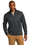 K805 Port Authority® Vertical Texture 1/4-Zip Pullover