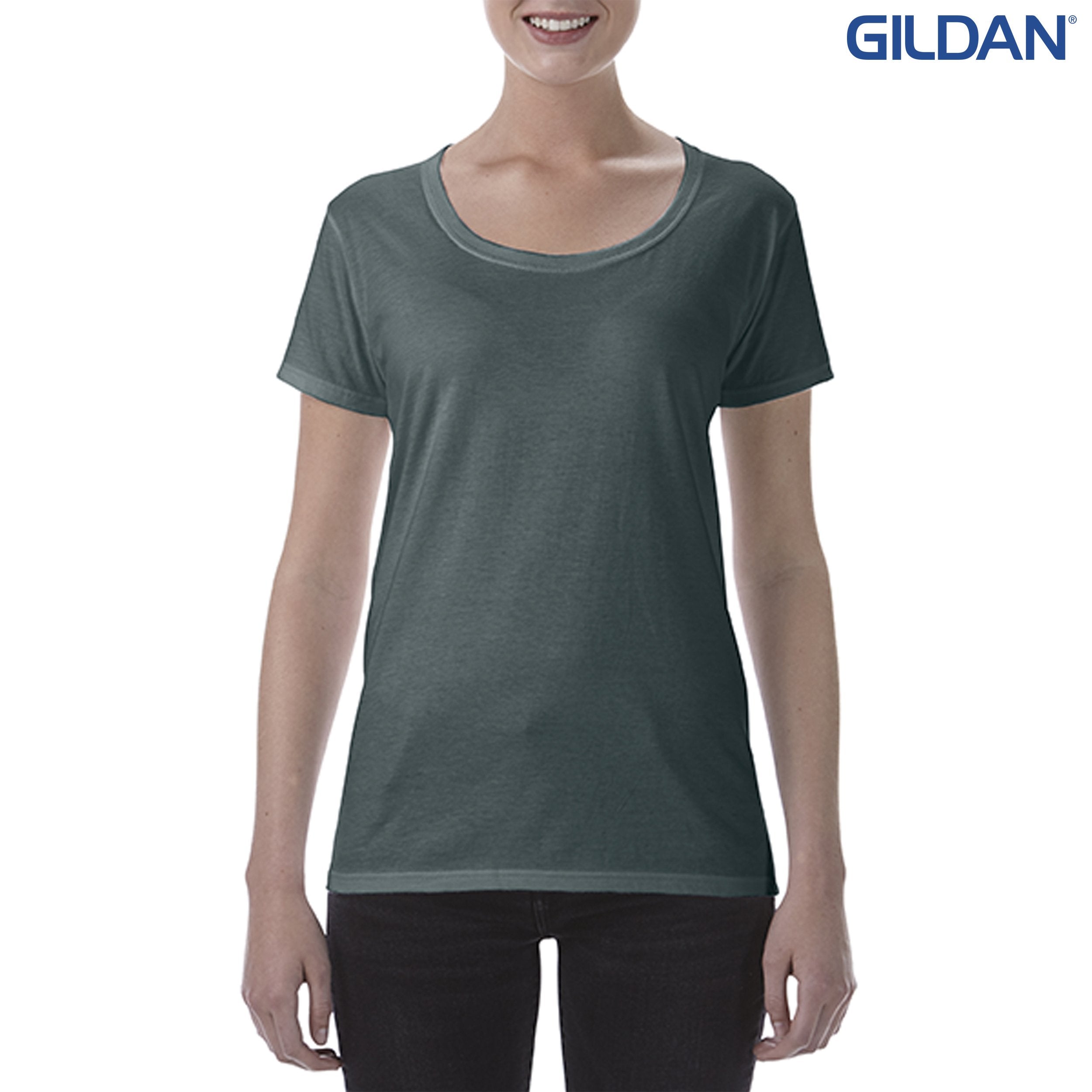 64550L Gildan Softstyle Ladies’ Deep Scoop T-Shirt