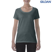 64550L Gildan Softstyle Ladies’ Deep Scoop T-Shirt – product view 12