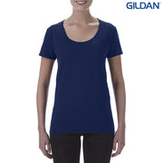64550L Gildan Softstyle Ladies’ Deep Scoop T-Shirt – product view 5