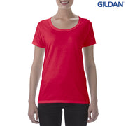 64550L Gildan Softstyle Ladies’ Deep Scoop T-Shirt – product view 6