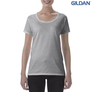 64550L Gildan Softstyle Ladies’ Deep Scoop T-Shirt – product view 8