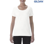 64550L Gildan Softstyle Ladies’ Deep Scoop T-Shirt – product view 9