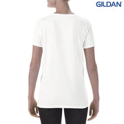 64550L Gildan Softstyle Ladies’ Deep Scoop T-Shirt – product view 10