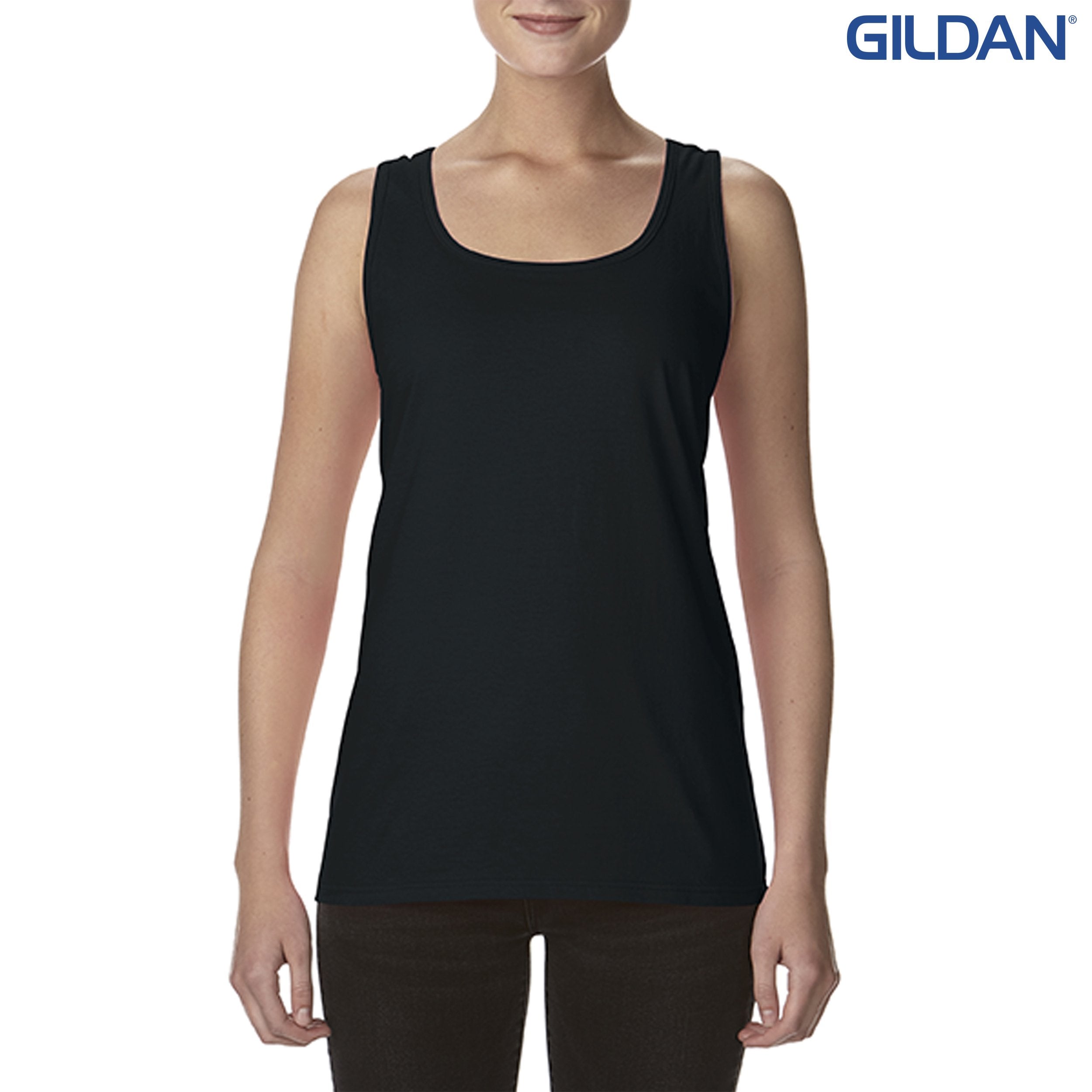 645R2L Gildan Softstyle Ladies’ Racerback Tank