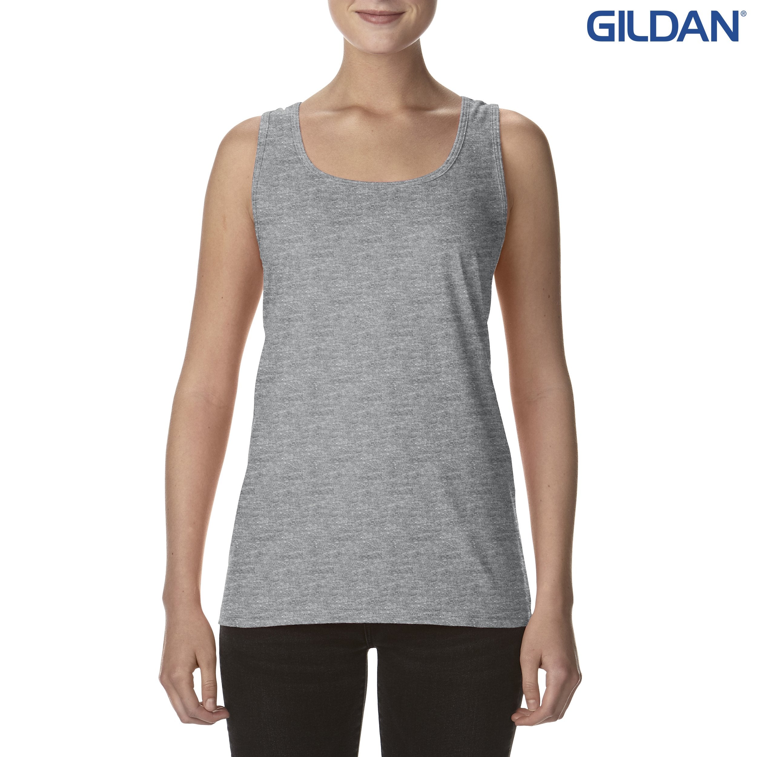 645R2L Gildan Softstyle Ladies’ Racerback Tank