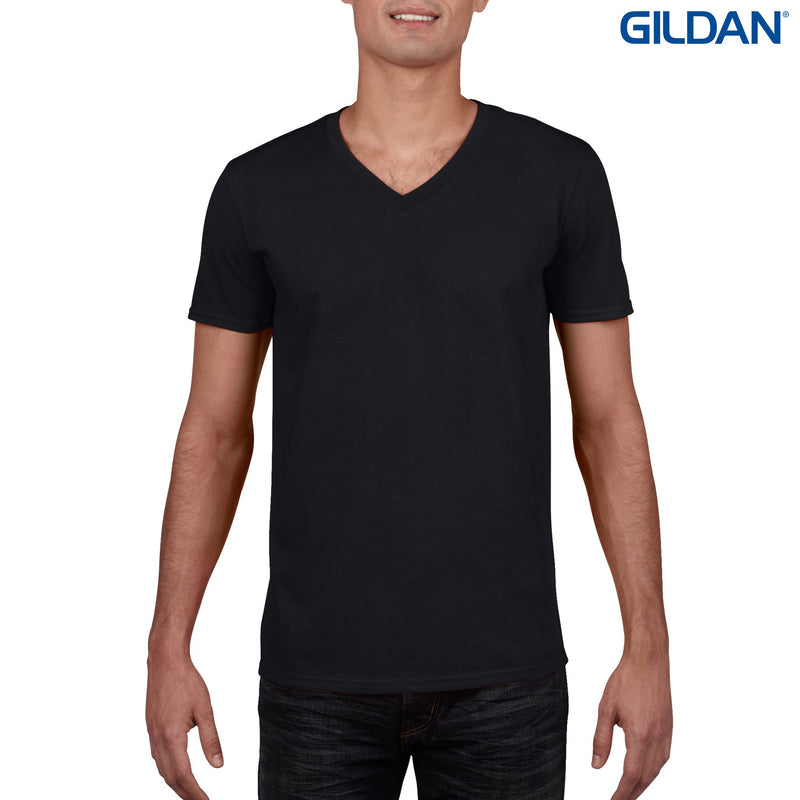 64V00 Gildan Softstyle Adult V-Neck T-Shirt – product view 1