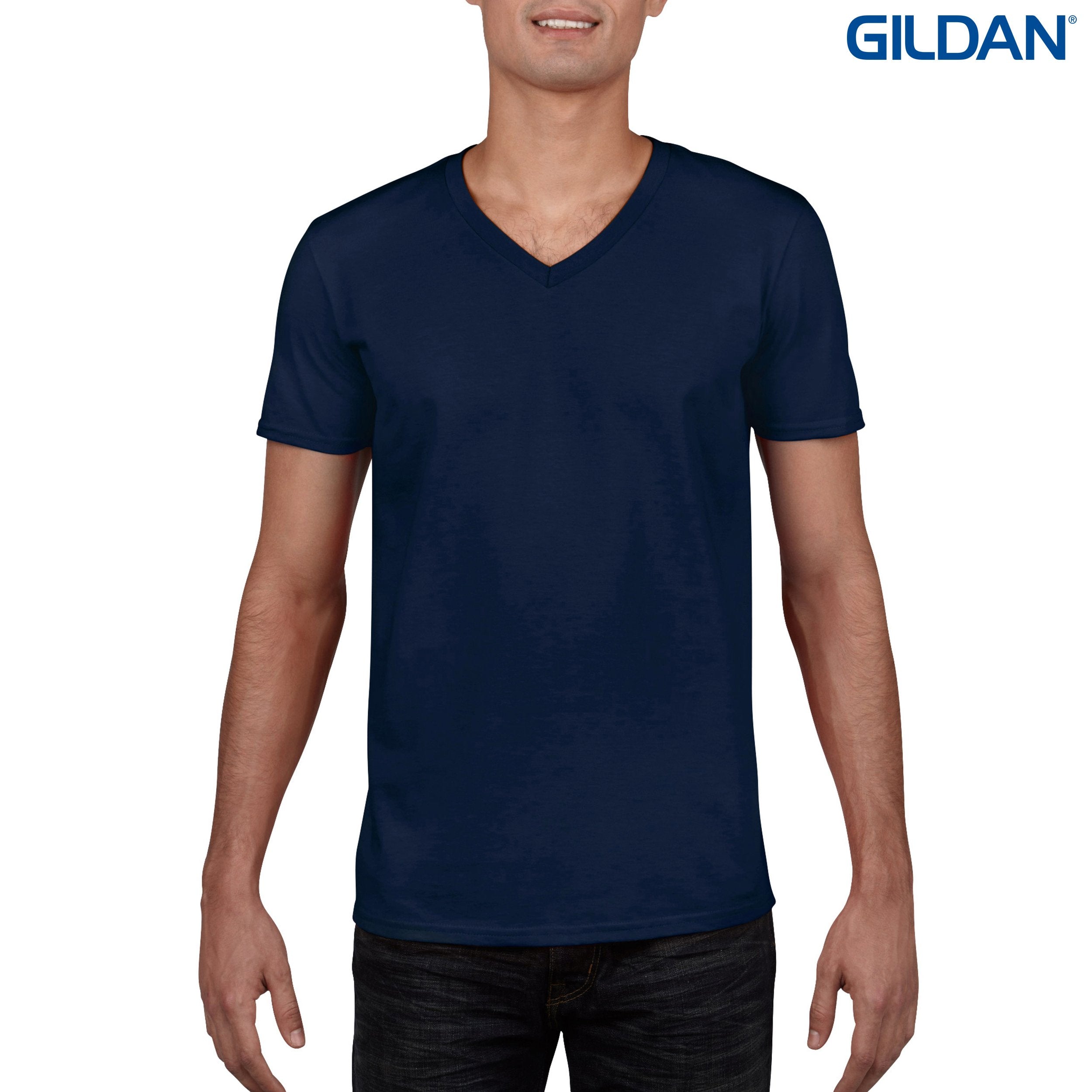 64V00 Gildan Softstyle Adult V-Neck T-Shirt