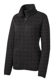 L232 Port Authority® Ladies Sweater Fleece Jacket
