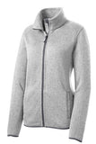L232 Port Authority® Ladies Sweater Fleece Jacket