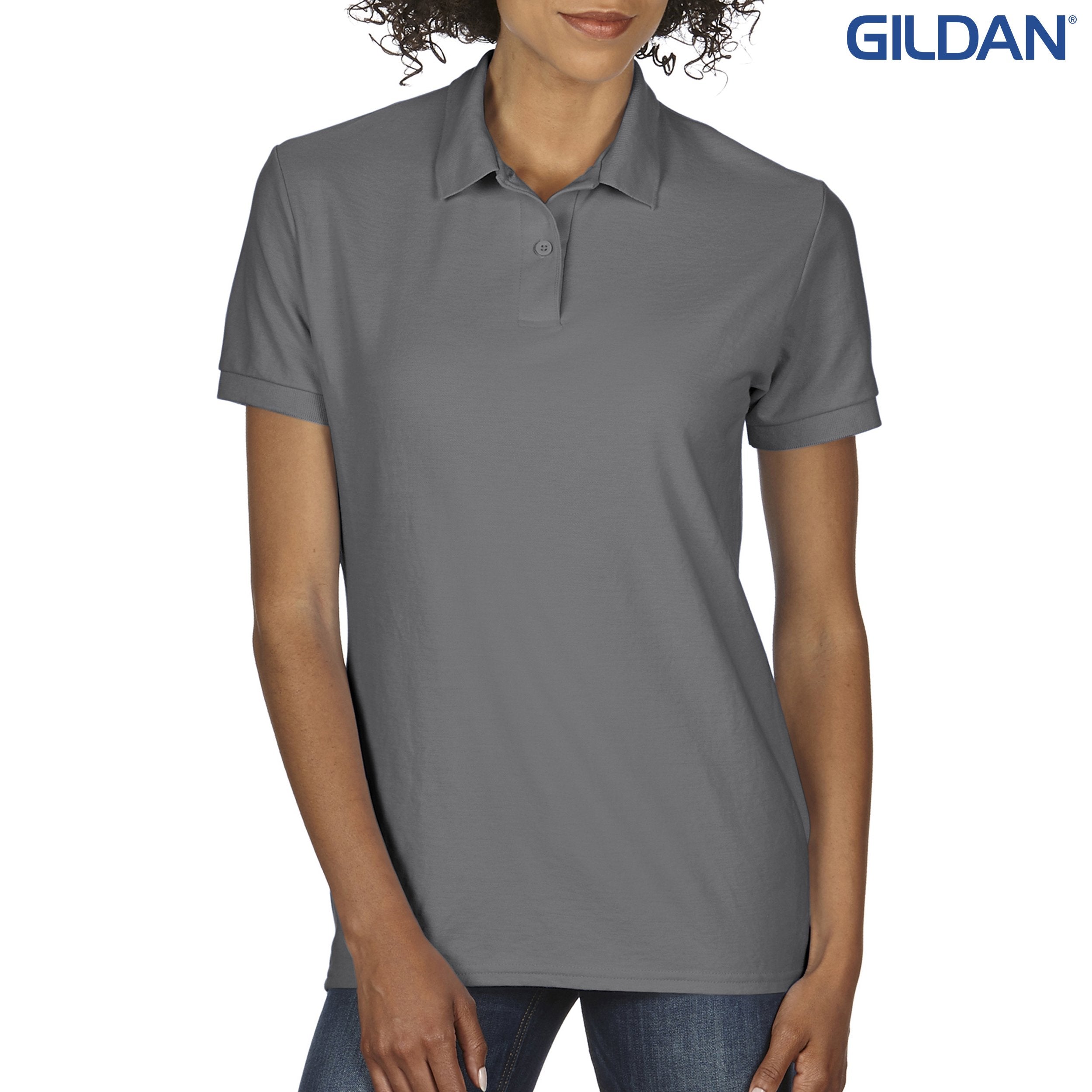 72800L Gildan DryBlend Ladies’ Double Pique Sport Shirt
