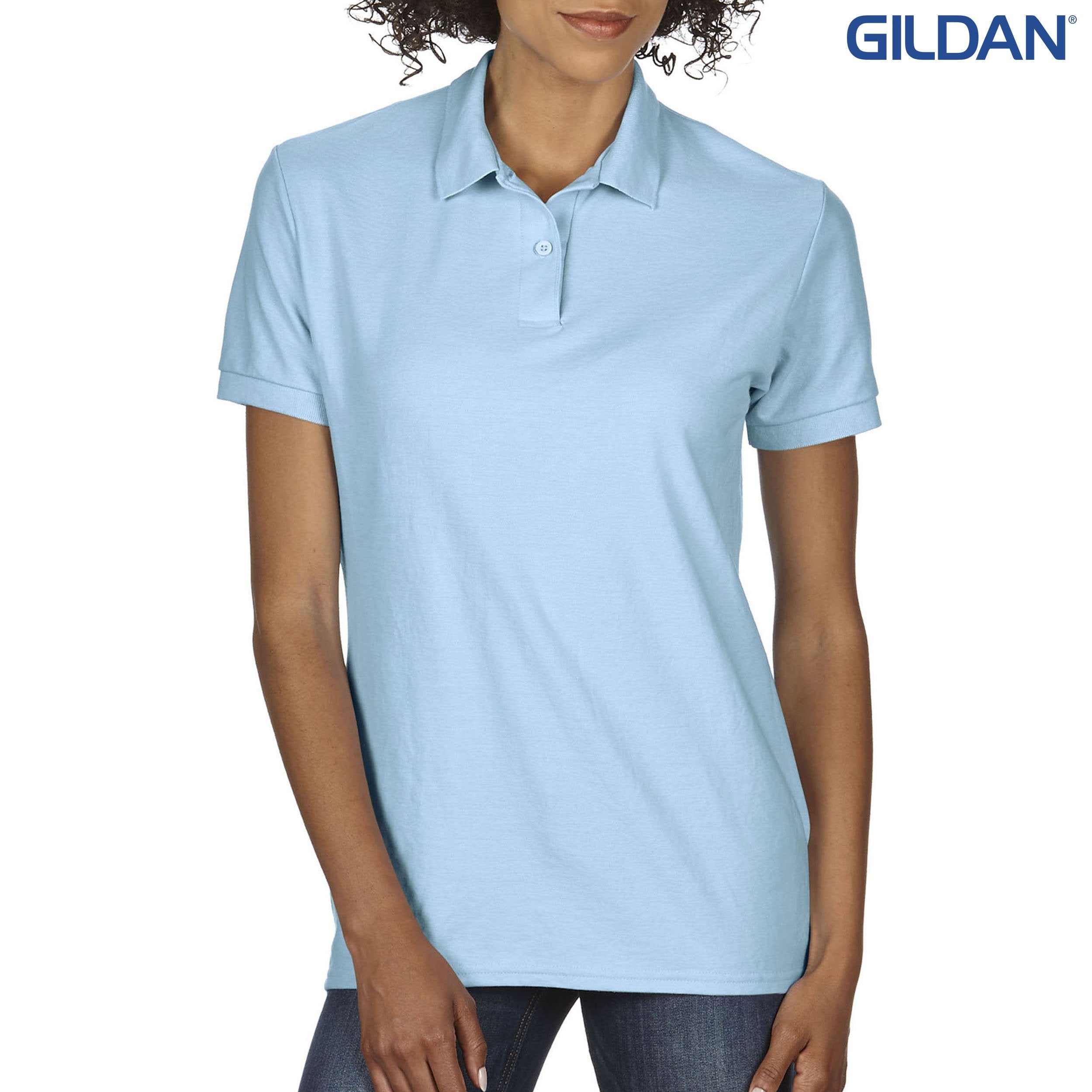 72800L Gildan DryBlend Ladies’ Double Pique Sport Shirt