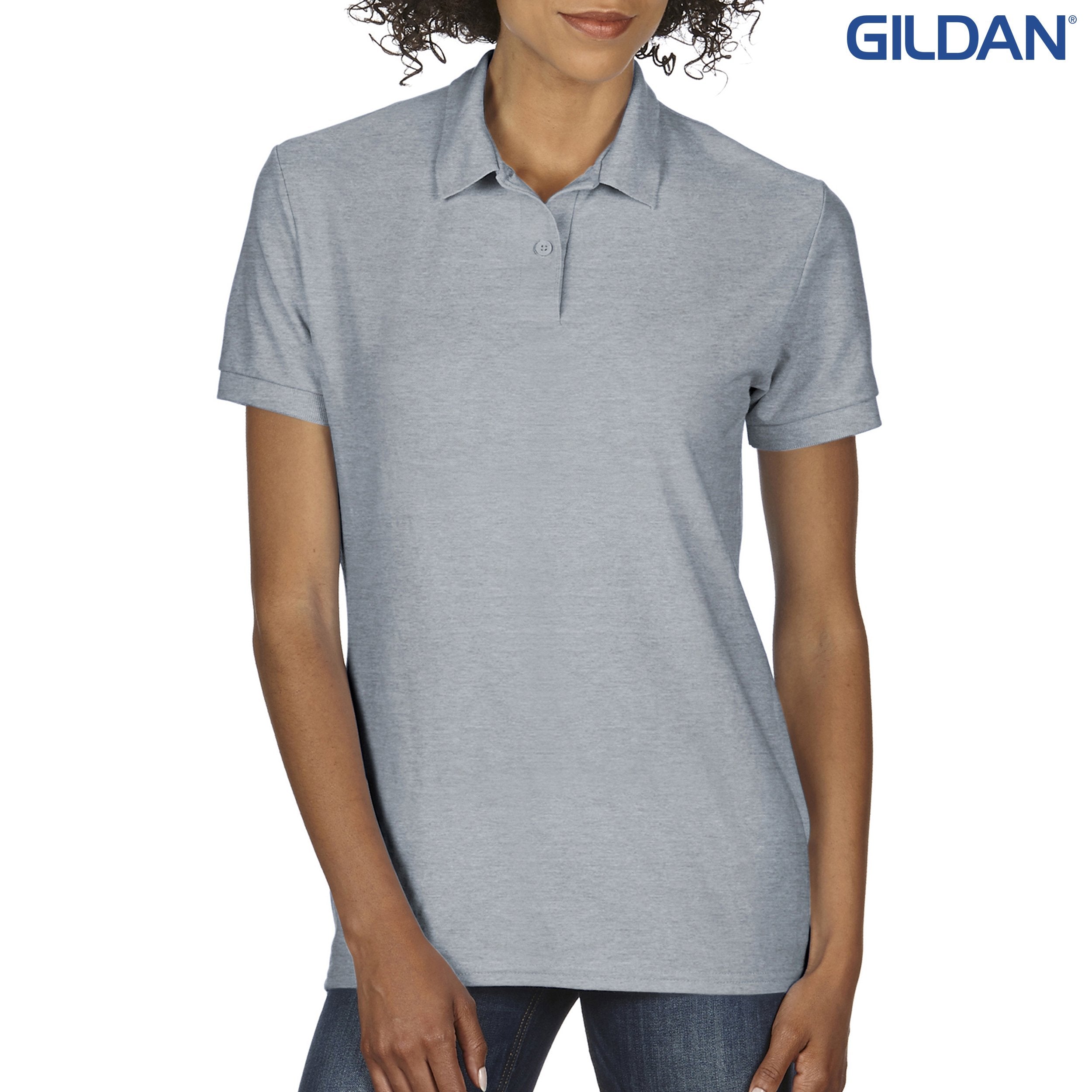 72800L Gildan DryBlend Ladies’ Double Pique Sport Shirt