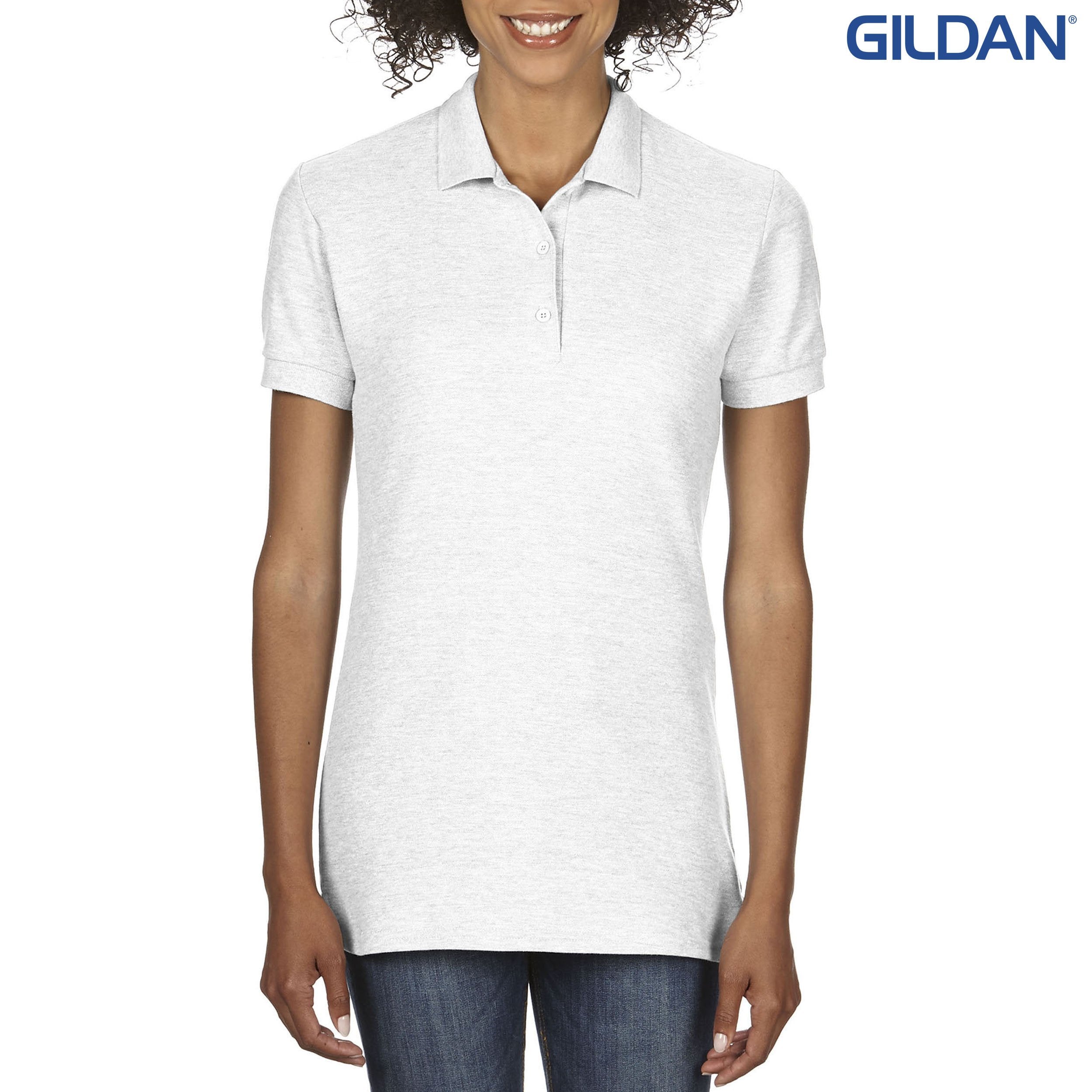 82800L Gildan DryBlend Ladies’ Double Pique Sport Shirt