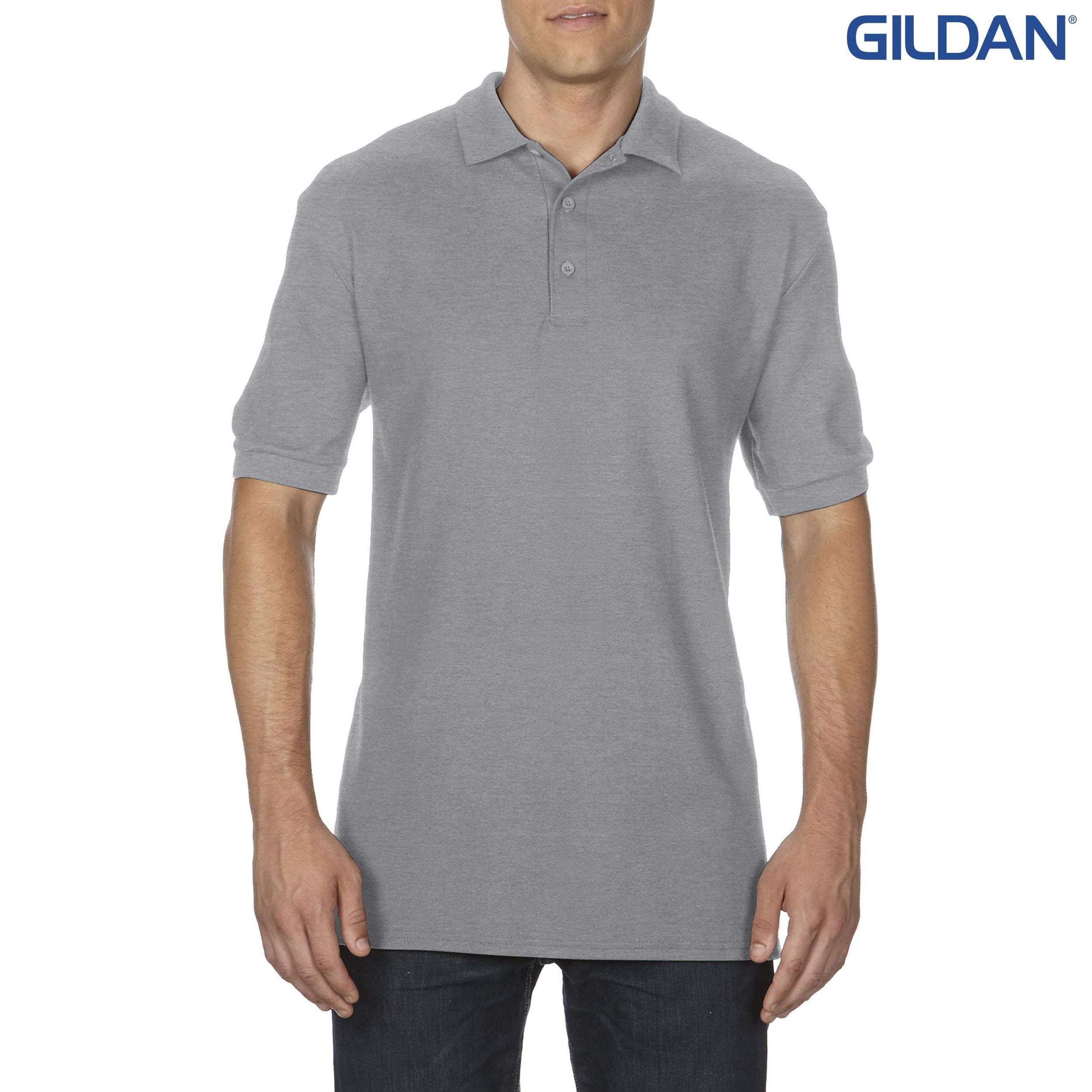 82800 Gildan Premium Cotton Adult Double Pique Sport Shirt
