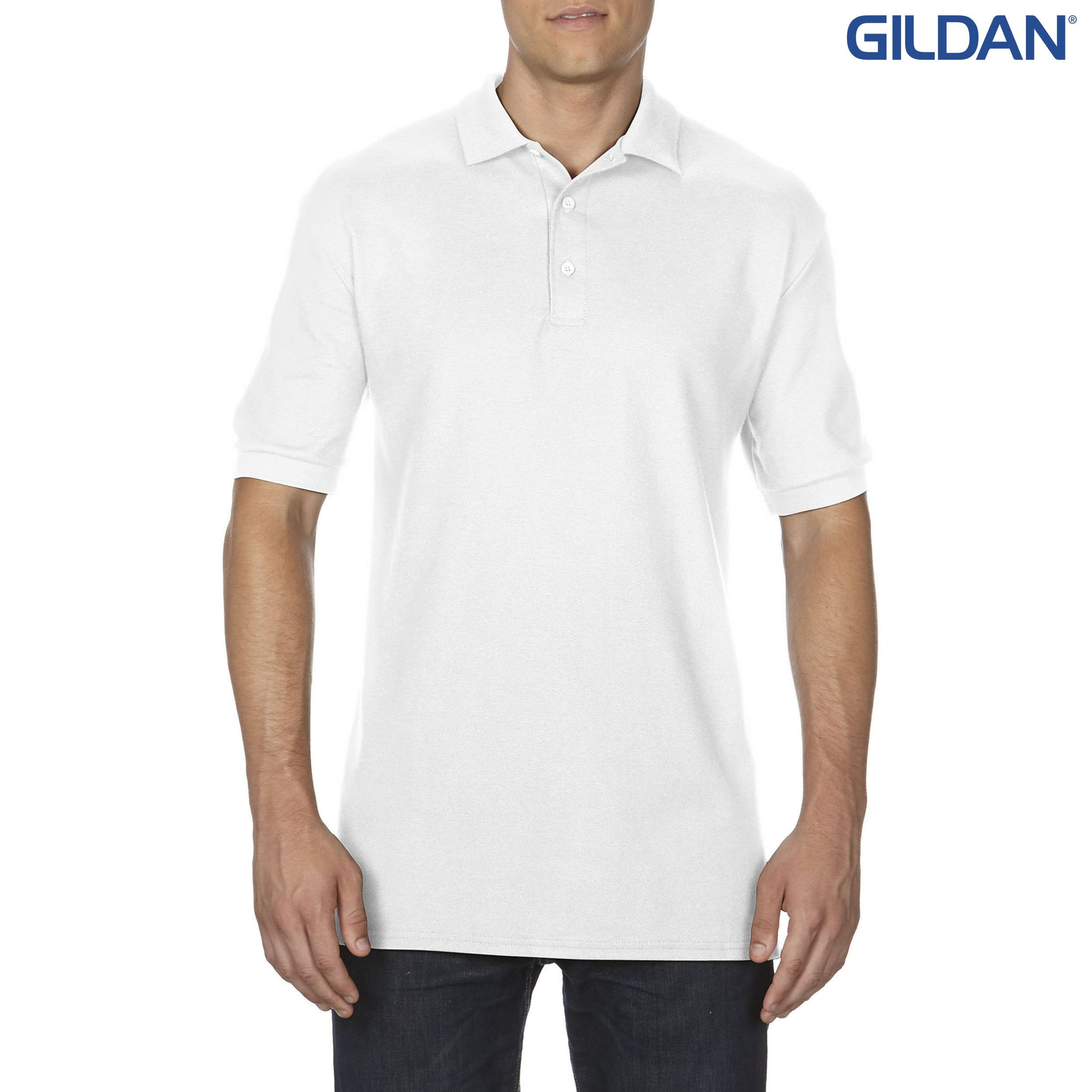 82800 Gildan Premium Cotton Adult Double Pique Sport Shirt